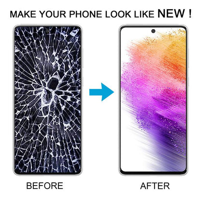 For Samsung Galaxy A73 5G SM-A736B OLED LCD Screen Digitizer Full Assembly with Frame, For Samsung Galaxy A73 5G