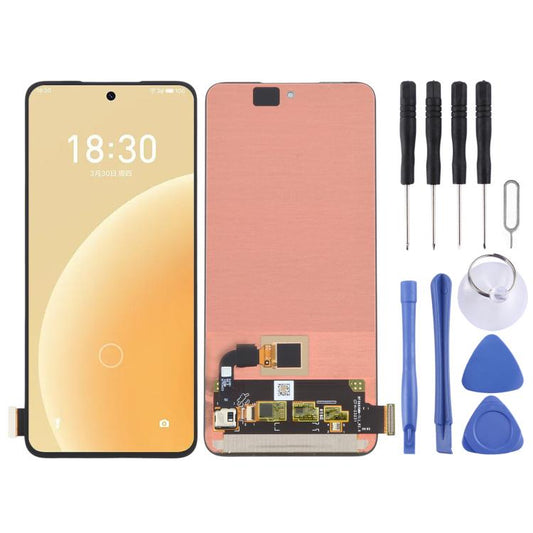 For Meizu 20 Original AMOLED Material LCD Screen with Digitizer Full Assembly, For Meizu 20(Original)