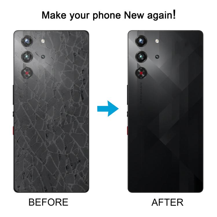 For ZTE Nubia RedMagic 10 Pro / 10 Pro+ NX789J Back Cover with Flash Shield