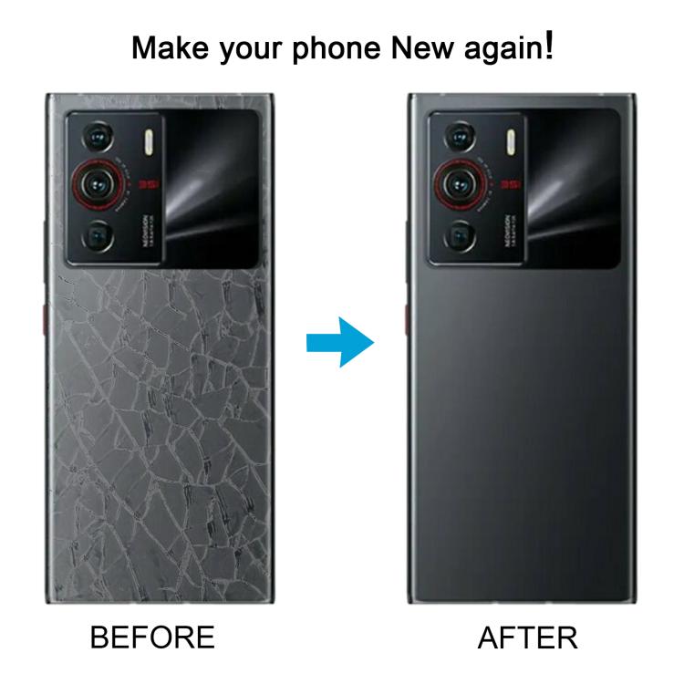 For ZTE Nubia Z40 Pro NX701J Back Cover with Flash Shield