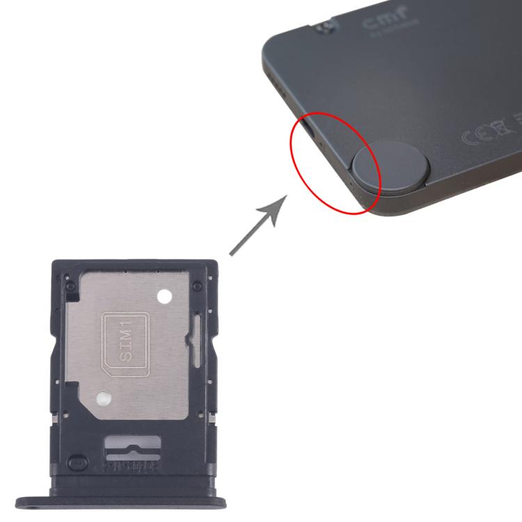 For Nothing Phone CMF SIM Card Tray + SIM / Micro SD Card Tray