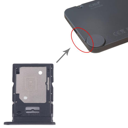 For Nothing Phone CMF SIM Card Tray + SIM / Micro SD Card Tray