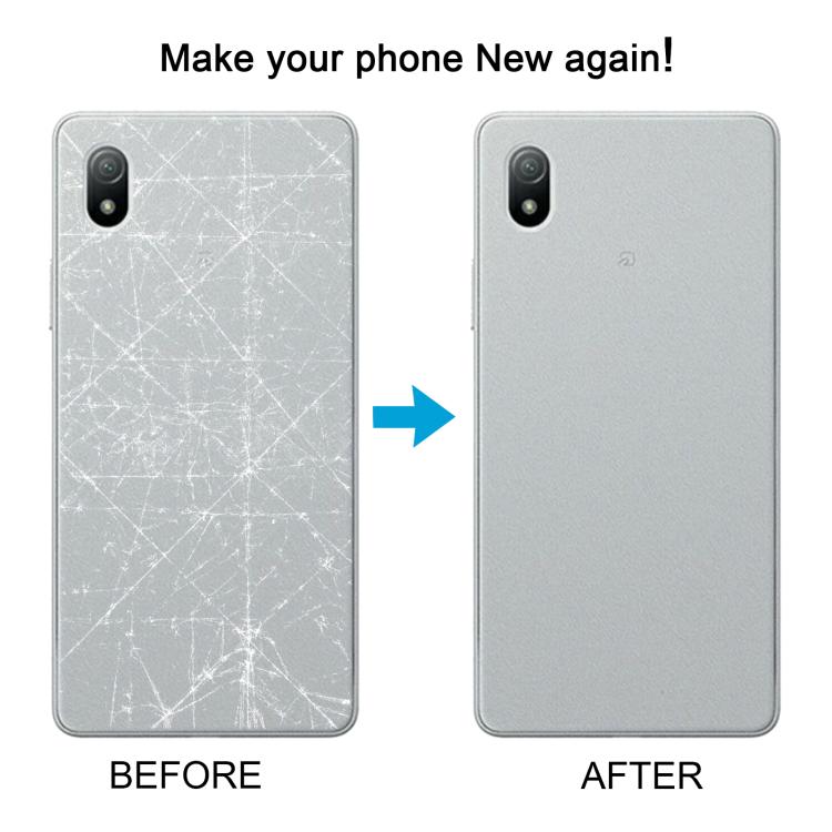 For Sony Xperia Ace III Back Cover with Camera Lens Cover