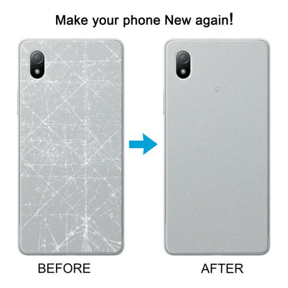 For Sony Xperia Ace III Back Cover with Camera Lens Cover