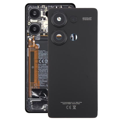For Xiaomi Redmi Note 13 Pro 4G OEM Back Cover with Camera Lens Cover, For Xiaomi Redmi Note 13 Pro 4G(with Camera Lens Frame)