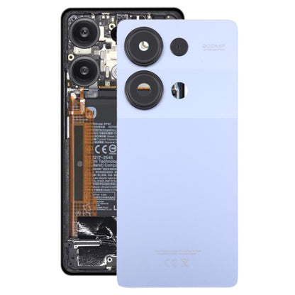 For Xiaomi Redmi Note 13 Pro 4G OEM Back Cover with Camera Lens Cover, For Xiaomi Redmi Note 13 Pro 4G(with Camera Lens Frame)