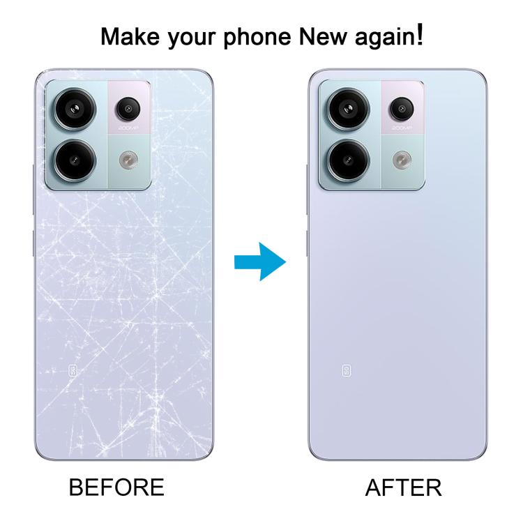 For Xiaomi Redmi Note 13 Pro 5G OEM Back Cover with Camera Lens Cover, For Xiaomi Redmi Note 13 Pro 5G(with Camera Lens Cover)