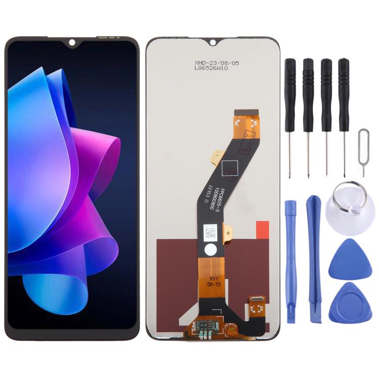 For Itel A50 OEM LCD Screen with Digitizer Full Assembly, For Itel A50