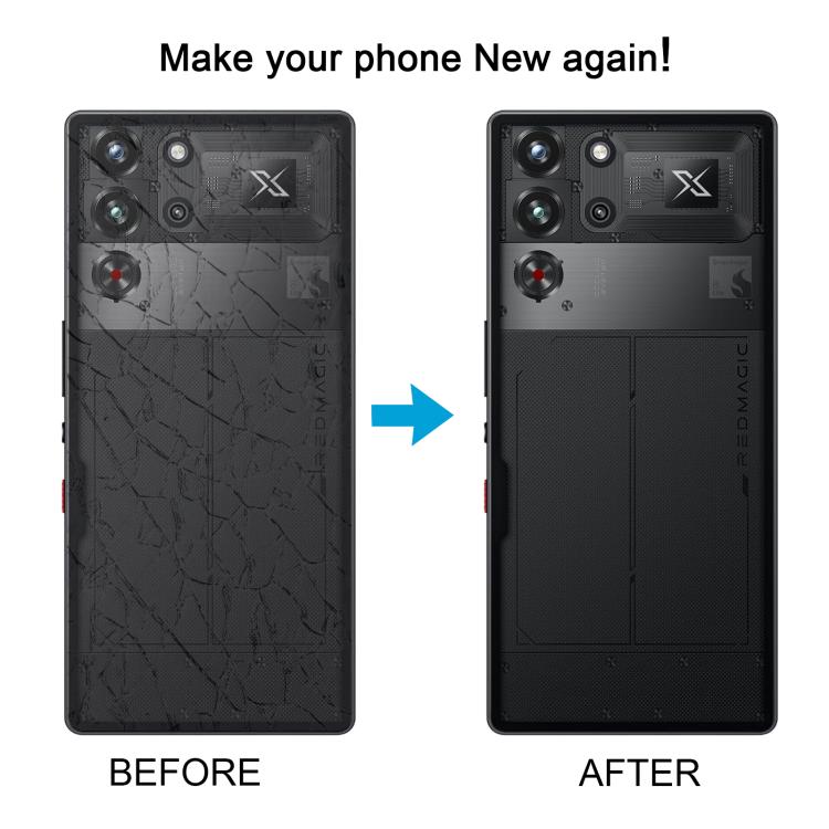 For ZTE nubia RedMagic 10S Pro NX789J Original Glass Back Cover with Camera Lens