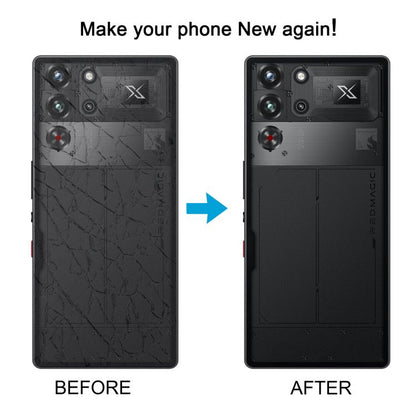 For ZTE nubia RedMagic 10S Pro NX789J Original Glass Back Cover with Camera Lens