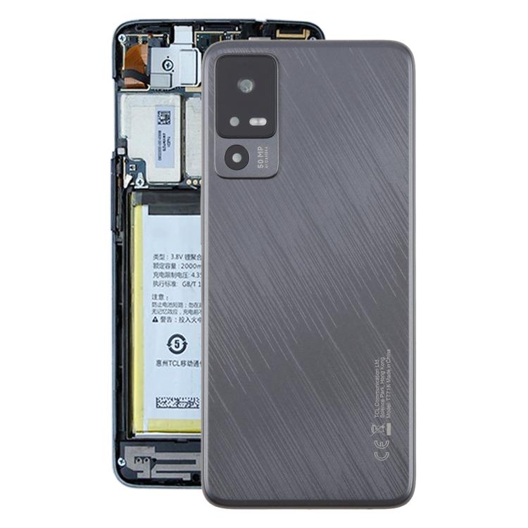 For TCL 40R T771K Original Back Cover with Camera Lens Cover, For TCL 40 R(Original with Camera Lens Cover)