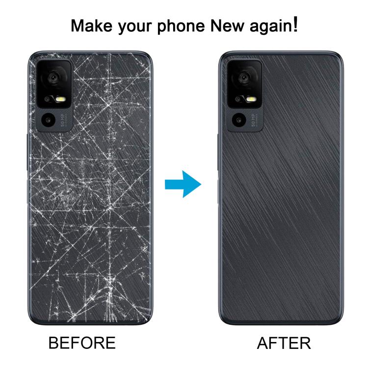 For TCL 40R T771K Original Back Cover with Camera Lens Cover, For TCL 40 R(Original with Camera Lens Cover)