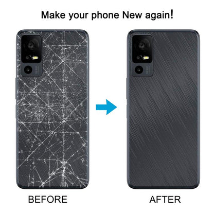 For TCL 40R T771K Original Back Cover with Camera Lens Cover, For TCL 40 R(Original with Camera Lens Frame)