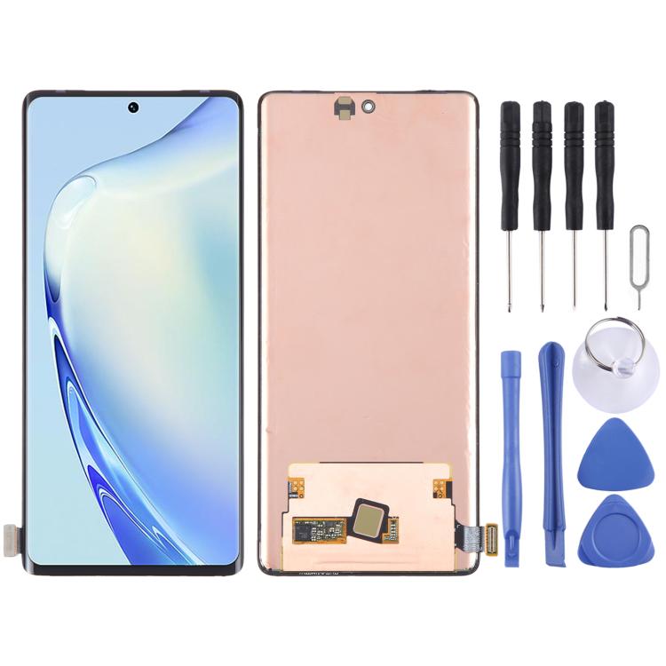 For vivo V27 Pro 5G V2230 AMOLED Original LCD Screen With Digitizer Full Assembly, For vivo V27 Pro 5G(Original)