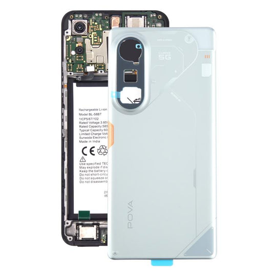 For Tecno Pova Curve 5G LJ8k Original Back Cover, For Tecno Pova Curve 5G(Original)