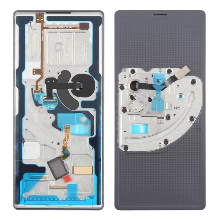 For LG Wing 5G Original Front Housing LCD Frame Bezel Plate, For LG Wing 5G(Original)
