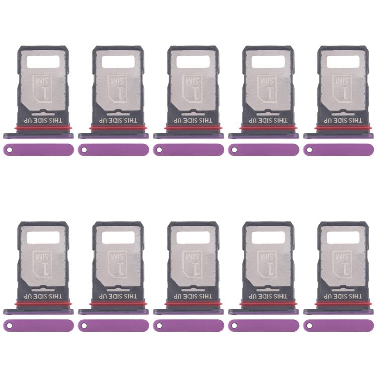For Motorola Edge 60 Pro 10pcs Original SIM Card Tray + SIM Card Tray, For Motorola Edge 60 Pro