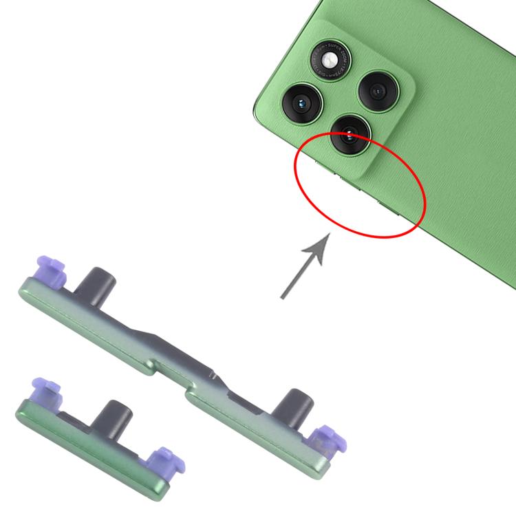 For Motorola Edge 60 10pairs Power Button and Volume Control Button, For Motorola Edge 60