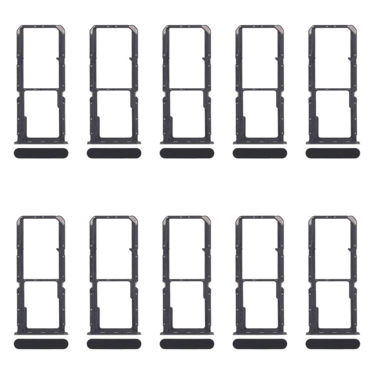 For OPPO Reno7 4G CPH2363 10pcs Original SIM Card Tray + SIM Card Tray + Micro SD Card Tray, For OPPO Reno7 4G (Original)