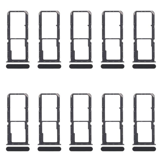 For OPPO Reno7 4G CPH2363 10pcs Original SIM Card Tray + SIM Card Tray + Micro SD Card Tray, For OPPO Reno7 4G (Original)