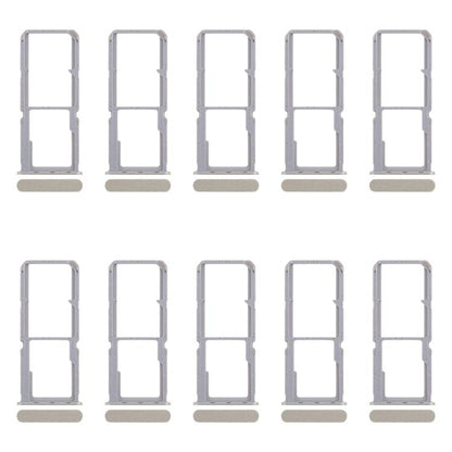 For OPPO Reno7 4G CPH2363 10pcs Original SIM Card Tray + SIM Card Tray + Micro SD Card Tray, For OPPO Reno7 4G (Original)