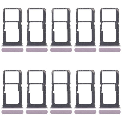For OPPO F25 Pro 10pcs Original SIM Card Tray + SIM Card Tray / Micro SD Card Tray, For OPPO F25 Pro (Original)