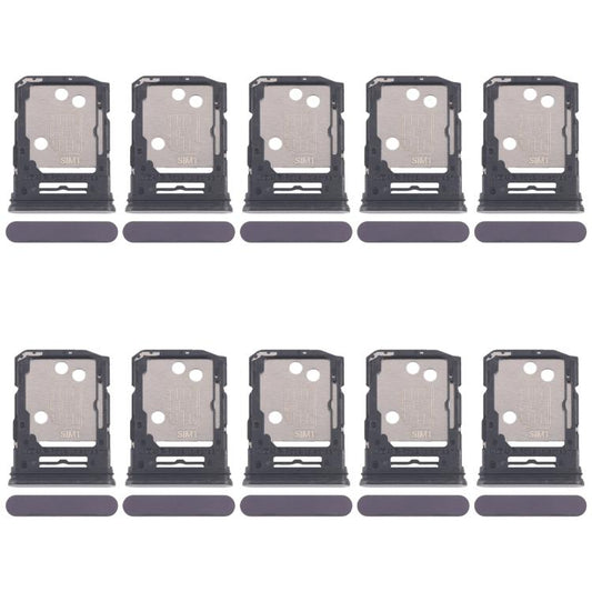 For OPPO Reno12 5G CPH2625 10pcs Original SIM Card Tray + SIM Card Tray / Micro SD Card Tray, For OPPO Reno12 5G (Original)