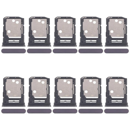 For OPPO Reno12 5G CPH2625 10pcs Original SIM Card Tray + SIM Card Tray / Micro SD Card Tray, For OPPO Reno12 5G (Original)