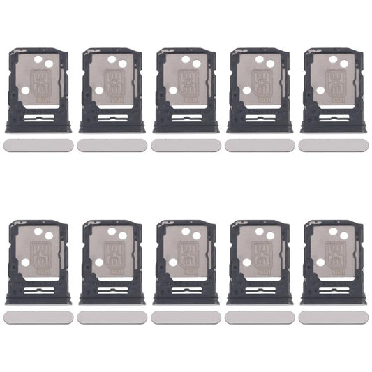 For OPPO Reno12 5G CPH2625 10pcs Original SIM Card Tray + SIM Card Tray / Micro SD Card Tray, For OPPO Reno12 5G (Original)