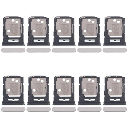For OPPO Reno12 5G CPH2625 10pcs Original SIM Card Tray + SIM Card Tray / Micro SD Card Tray, For OPPO Reno12 5G (Original)