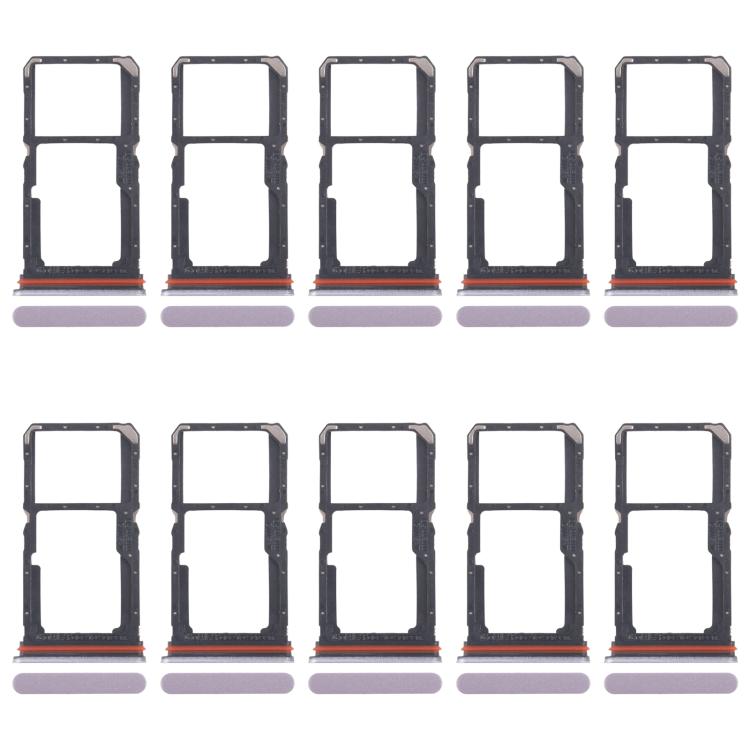 For OPPO A5 Pro 4G CPH2711 10pcs Original SIM Card Tray + SIM Card Tray / Micro SD Card Tray