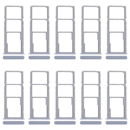For Realme C51 RMX3830 10pcs Original SIM Card Tray + SIM Card Tray + Micro SD Card Tray