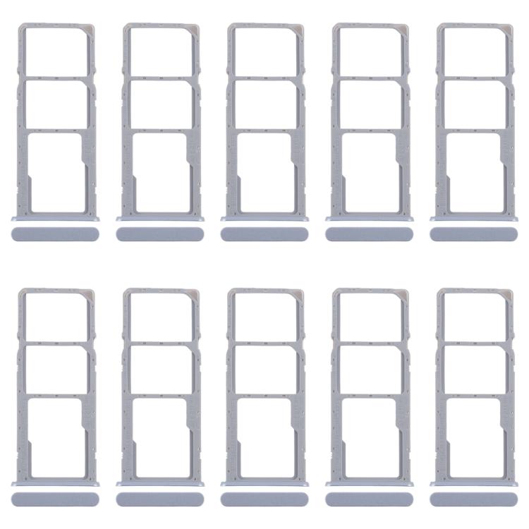 For Realme C53 India RMX3762 10pcs Original SIM Card Tray + SIM Card Tray + Micro SD Card Tray