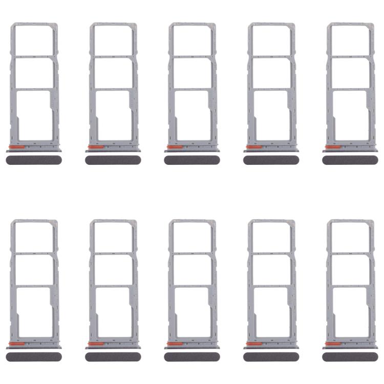For Realme C75 4G RMX3941 10pcs Original SIM Card Tray + SIM Card Tray + Micro SD Card Tray