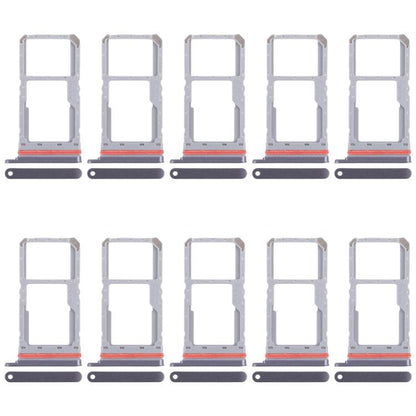For Realme 13 5G RMX3951 10pcs Original SIM Card Tray + SIM Card Tray / Micro SD Card Tray