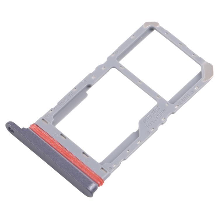 For Realme 13 5G RMX3951 10pcs Original SIM Card Tray + SIM Card Tray / Micro SD Card Tray