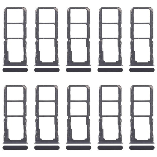 For Realme 11 5G RMX3780 10pcs Original SIM Card Tray + SIM Card Tray + Micro SD Card Tray