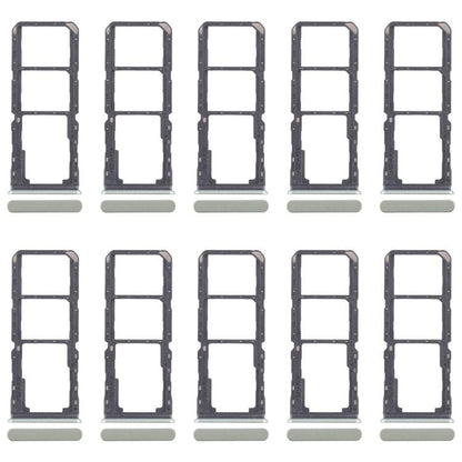 For Realme 11x 5G RMX3785 10pcs Original SIM Card Tray + SIM Card Tray + Micro SD Card Tray