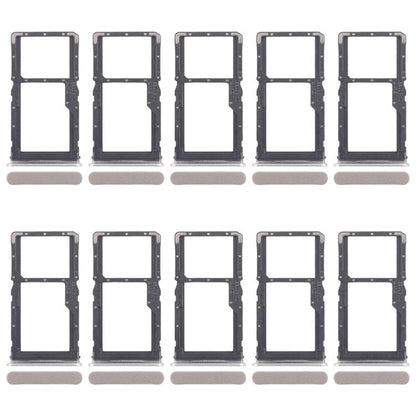 For Realme 10 Pro 5G RMX3663 RMX3660 RMX3661 10pcs Original SIM Card Tray + SIM Card Tray / Micro SD Card Tray
