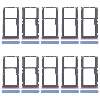 For Realme 10 Pro 5G RMX3663 RMX3660 RMX3661 10pcs Original SIM Card Tray + SIM Card Tray / Micro SD Card Tray