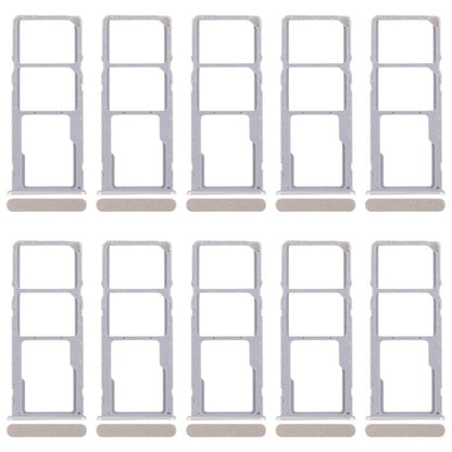 For Realme C63 5G RMX3950 10pcs Original SIM Card Tray + SIM Card Tray + Micro SD Card Tray