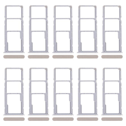 For Realme C61 4G RMX3939 RMX3930 10pcs Original SIM Card Tray + SIM Card Tray + Micro SD Card Tray