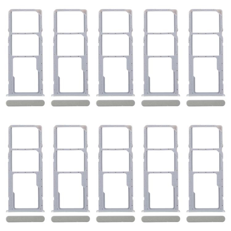 For Realme C61 India 4G RMX3933 10pcs Original SIM Card Tray + SIM Card Tray + Micro SD Card Tray