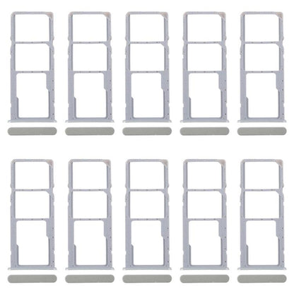 For Realme C61 India 4G RMX3933 10pcs Original SIM Card Tray + SIM Card Tray + Micro SD Card Tray