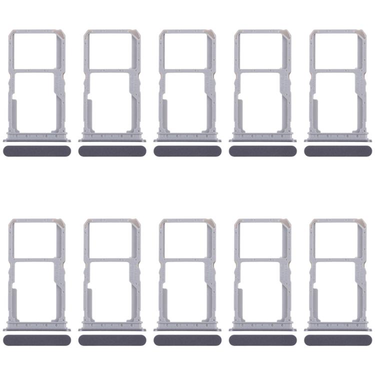For Realme 14x 5G RMX5020 10pcs Original SIM Card Tray + SIM Card Tray / Micro SD Card Tray