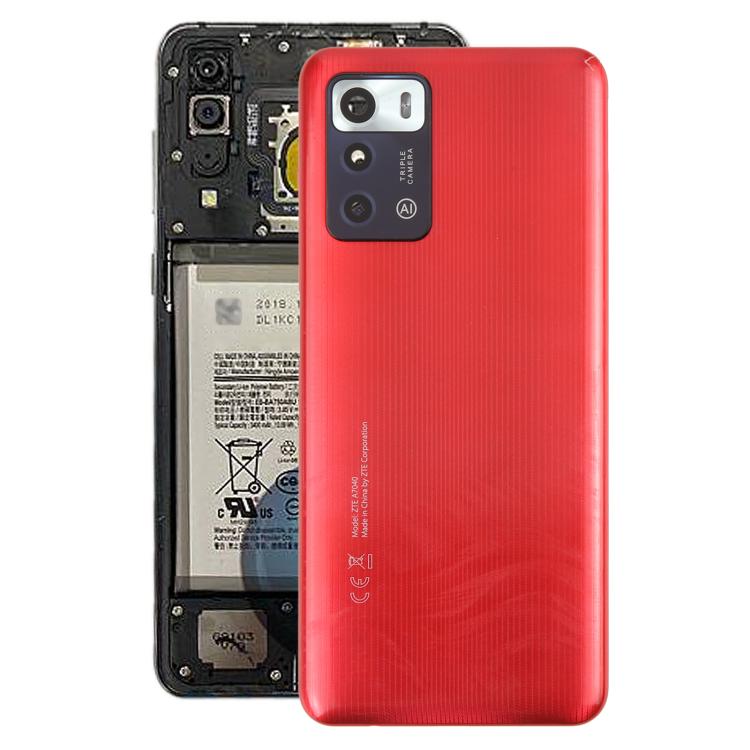 For ZTE Blade V40 Smart Back Cover with Camera Lens Cover, For ZTE Blade V40 Smart