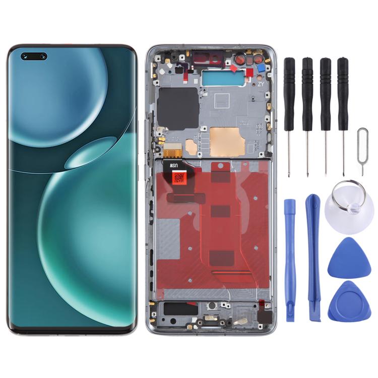 For Honor Magic4 Pro Original LCD Screen Digitizer Full Assembly with Frame, Supporting Fingerprint Identification, For Honor Magic4 Pro(Original)