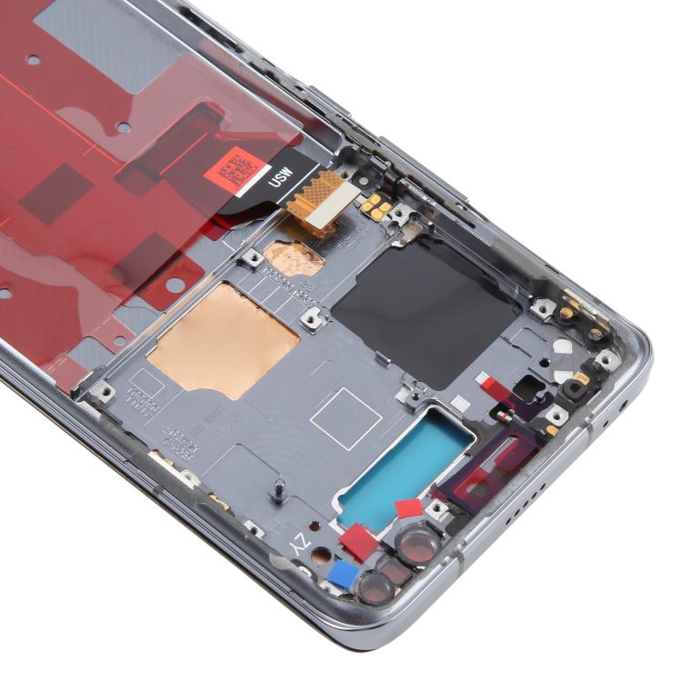 For Honor Magic4 Pro Original LCD Screen Digitizer Full Assembly with Frame, Supporting Fingerprint Identification