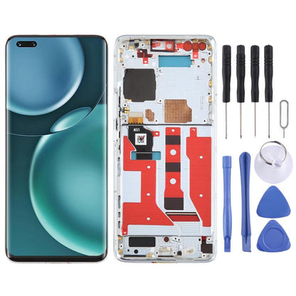 For Honor Magic4 Pro Original LCD Screen Digitizer Full Assembly with Frame, Supporting Fingerprint Identification, For Honor Magic4 Pro(Original)