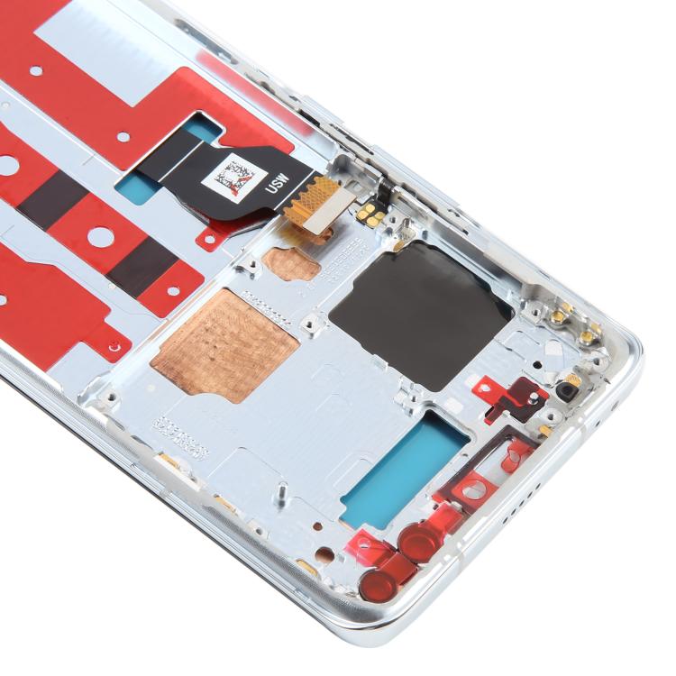 For Honor Magic4 Pro Original LCD Screen Digitizer Full Assembly with Frame, Supporting Fingerprint Identification